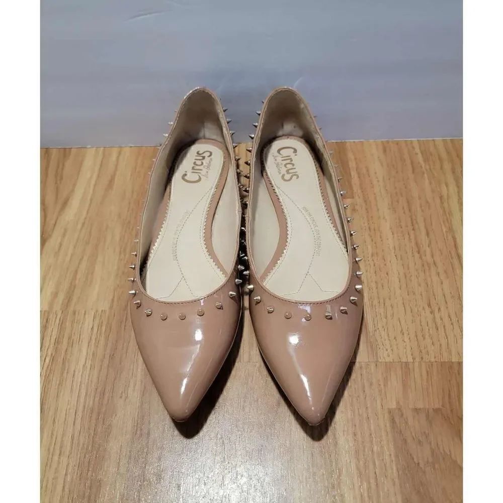 Sam Edelman Pointed Rockstud Ballet Flats 6.5 - Picture 2 of 7